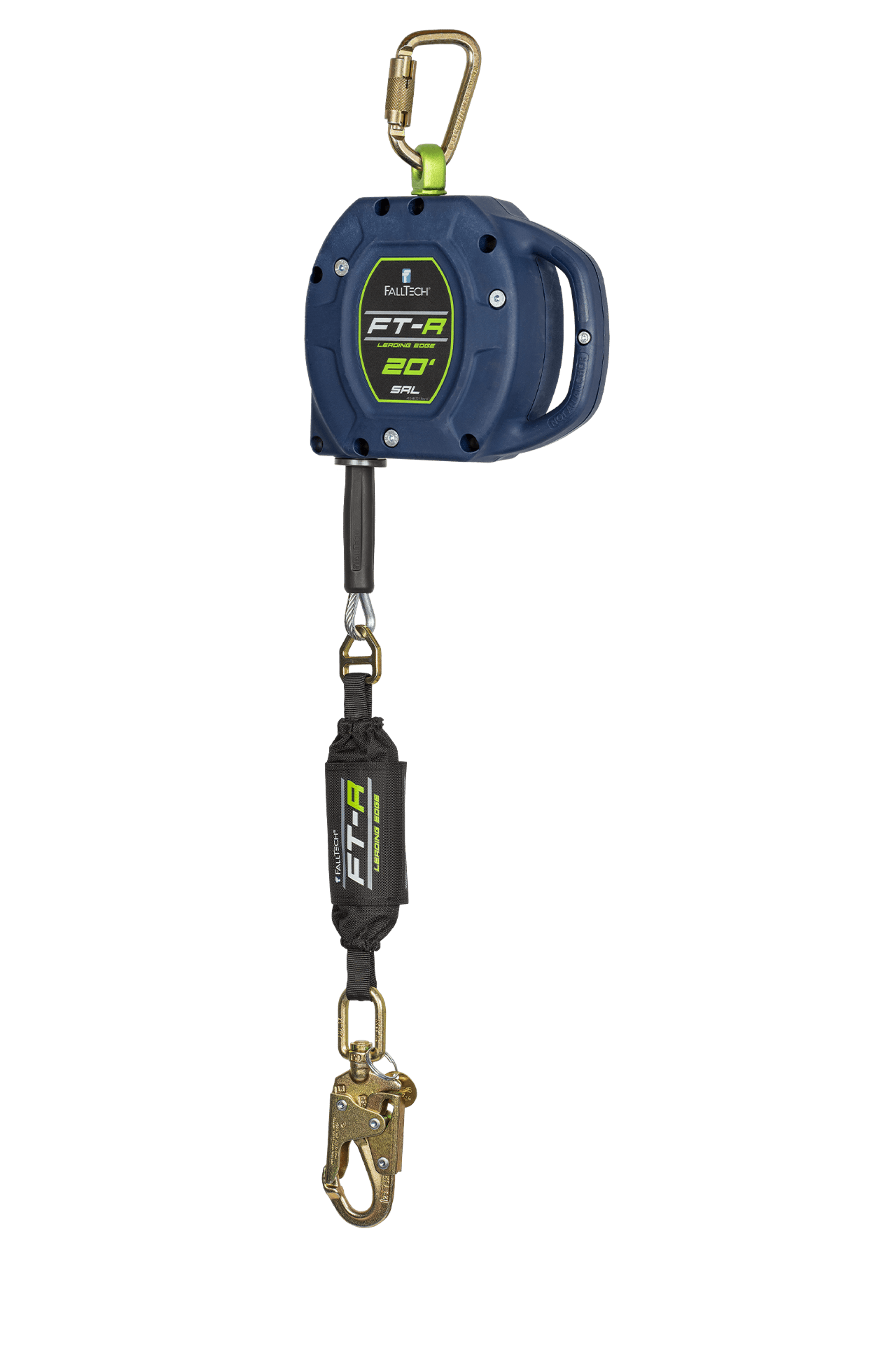 FallTech - FT-R Class 2 Leading Edge SRL with 20 Galvanized Steel Cable - Becker Safety and Supply