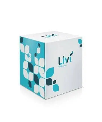 Solaris Livi VPG Select Boxed Facial Tissue White, 2-Ply, 8.37"X8.07", Cube Box 36 / 90 cs - Becker Safety and Supply