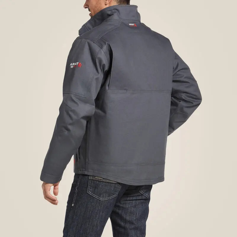 ARIAT - FR Maxmove Waterproof Insulated Jacket, Iron Grey  Becker Safety and Supply