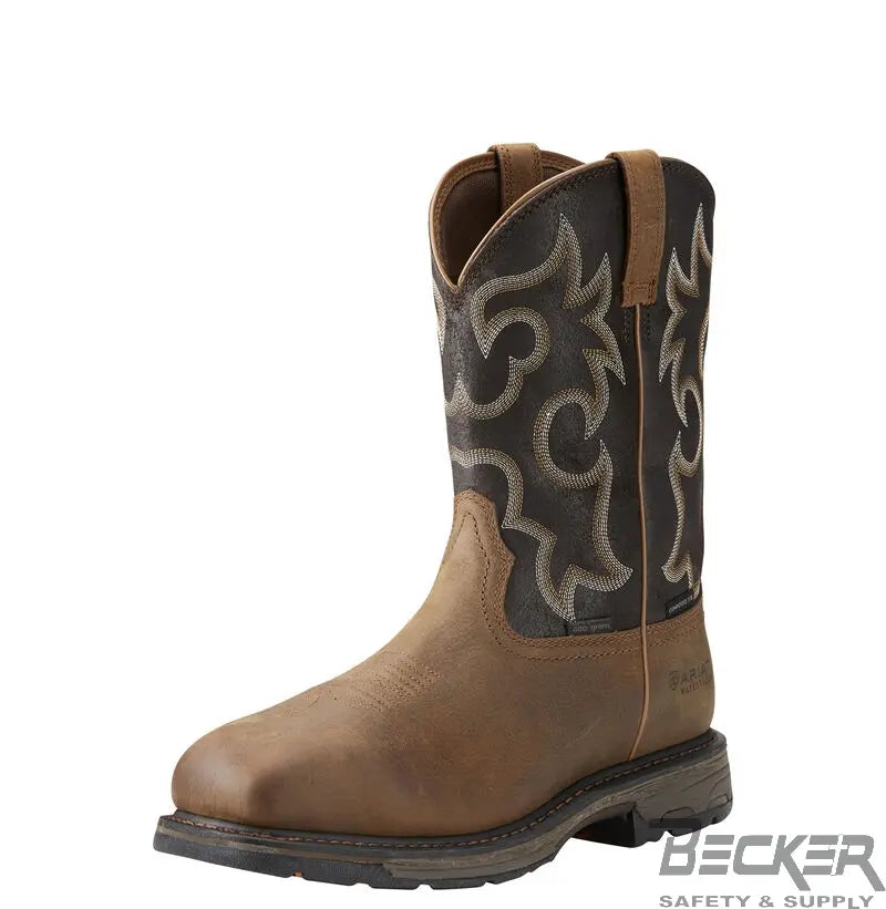Ariat - Workhog Wide Square Toe 400G Insulated, Waterproof Becker Safety and Supply