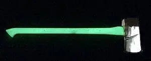 Fire Hooks Unlimited - 6 LB FLAT LOCK SLOT HEAD AXE - LUMINOUS FIBERGLASS HANDLE - Becker Safety and Supply