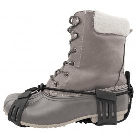 GLOBAL GLOVE - Ice Gripster Treads Adjustable Anti-Slip Traction Cleats with Carbon Steel Studs -L