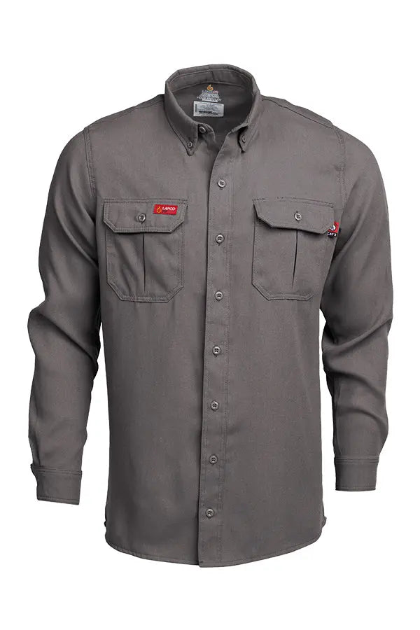 LAPCO - FR Modern Uniform Shirts 5oz. Tecasafe, Gray  Becker Safety and Supply