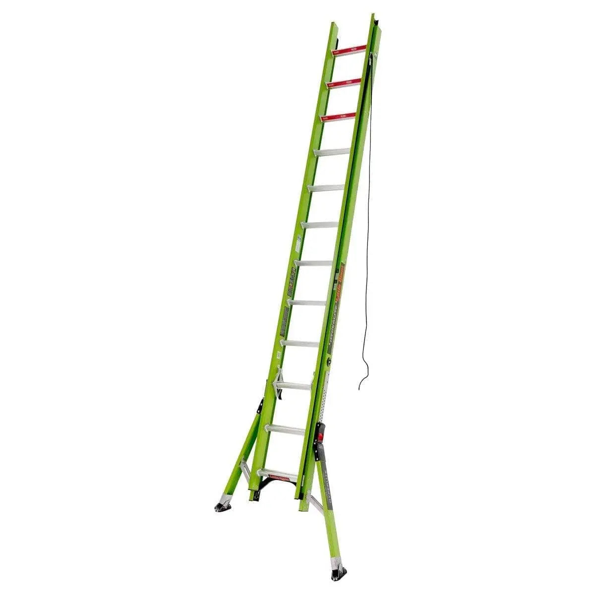 Little Giant - HyperLite SumoStance, 24' - Type IA - 300 lbs rated, Fiberglass Extension Ladder - Becker Safety and Supply