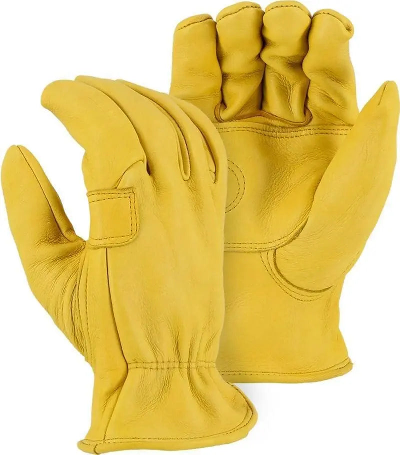 MAJESTIC - Elkskin Drivers Glove with Double Palm - Becker Safety and Supply