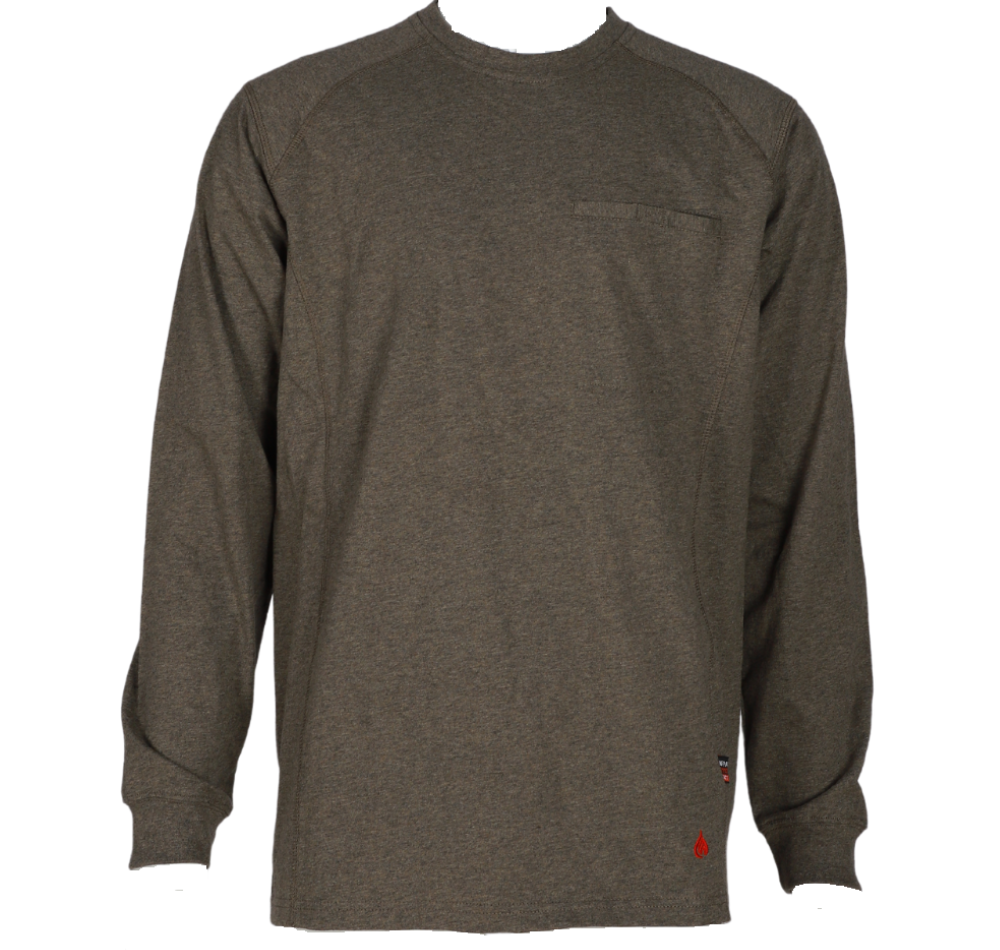 Forge-Men'S FR Light Weight Crew Neck Tee - Becker Safety and Supply