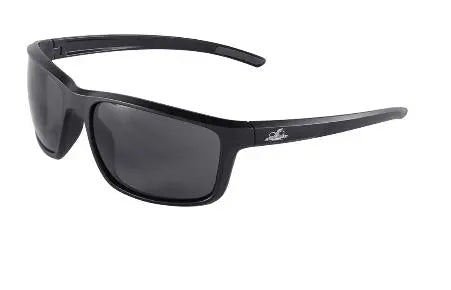 BULLHEAD SAFETY - Pompano Anti Fog Safety Glasses, Smoke/Matte Black - Becker Safety and Supply