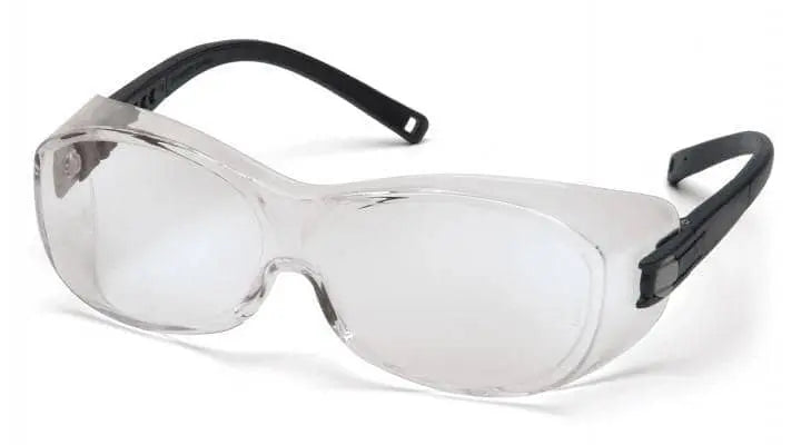 PYRAMEX - Clear Fits Over Glasses Safety - Becker Safety and Supply