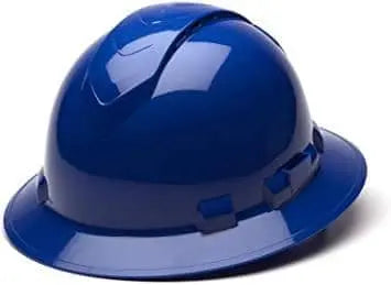 PYRAMEX - Ridgeline Full Brim Hard Hat with 4pt Suspension - Becker Safety and Supply