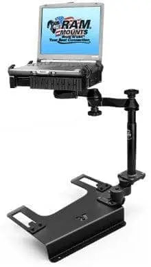 RAM MOUNT - (2014-2015) No-Drill Laptop Mount for the Chevrolet Silverado, Suburban, Tahoe, GMC Sierra - Becker Safety and Supply