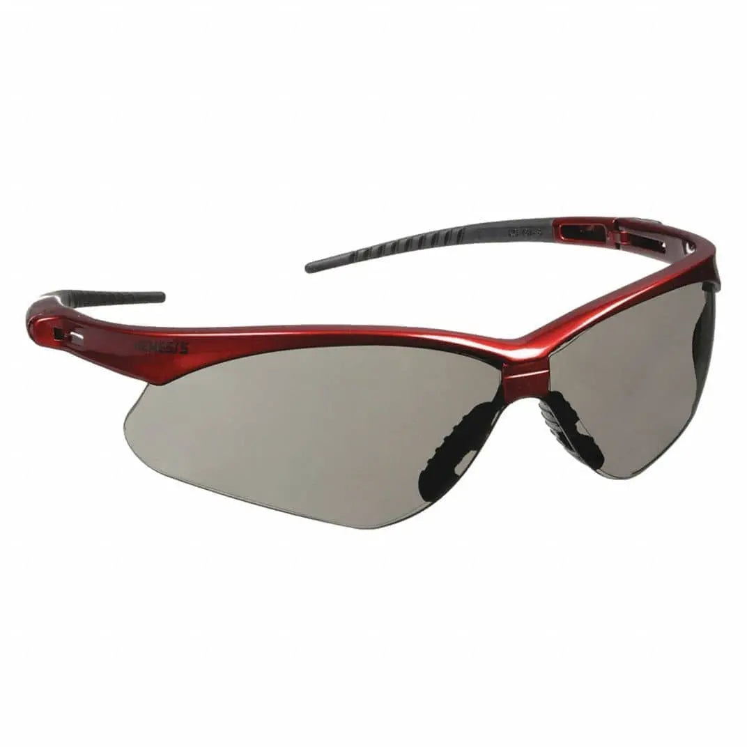 JACKSON SAFETY - Nemesis Smoke Lens / Red Frame - Becker Safety and Supply