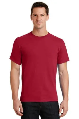 SANMAR - Port & Company® Essential (TALL) Tee - RED - Becker Safety and Supply