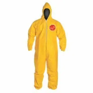 LIBERTY - Chemical Disposable Coverall - Attached Hood, Elastic W/A - 12/bx - Becker Safety and Supply