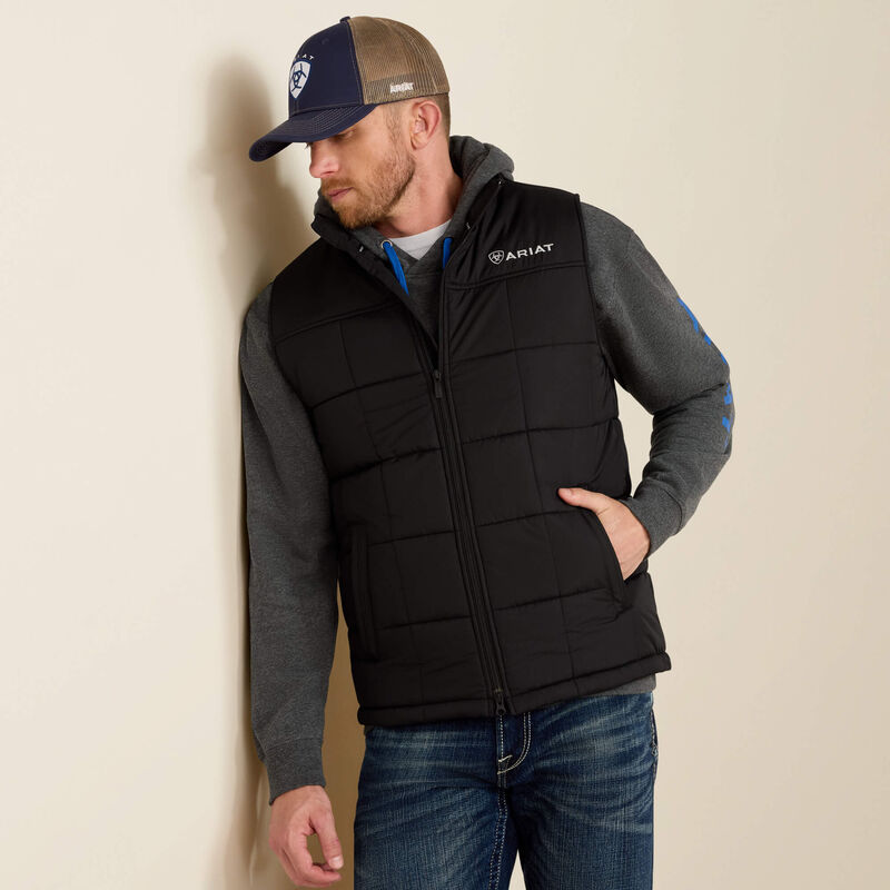 ARIAT - Crius Insulated Vest, Black - 3XL