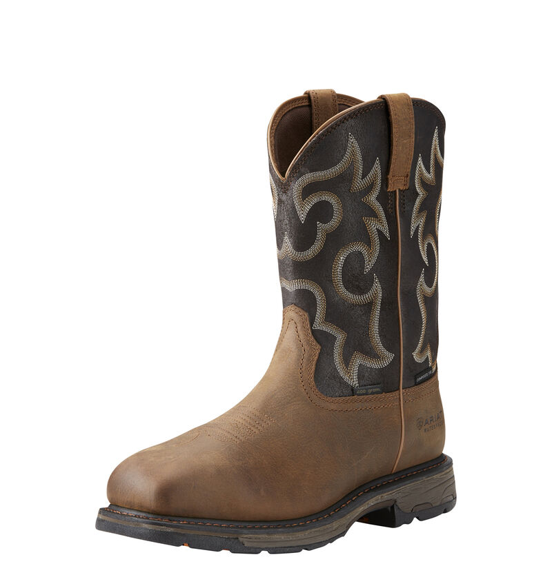 Ariat - Workhog Wide Square Toe 400G Insulated, Waterproof - Becker Safety and Supply