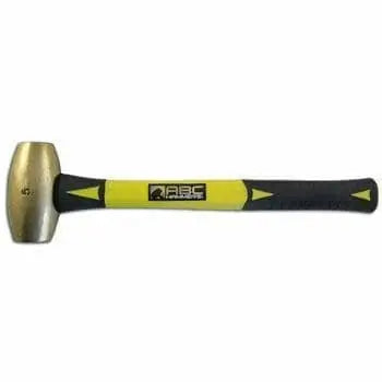 ABC HAMMERS - 5# Brass Hammer w/ 15in Fiberglass Handle - Becker Safety and Supply