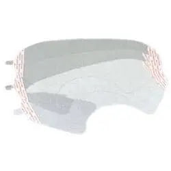 3M - 6000 Series Half and Full Facepiece Accessories Lens Cover, Clear - Becker Safety and Supply