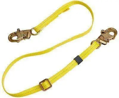 3M‚ DBI-SALA Web 4'-6' Adjustable Positioning Lanyard with Snap Hooks - Becker Safety and Supply