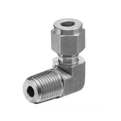 MISCELLANEOUS - Male Elbow 3/8" T x 1/4" NPT Unilock SS - Becker Safety and Supply