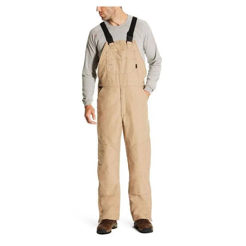 ARIAT - FR Insulated Bib Overall - Khaki - Becker Safety and Supply