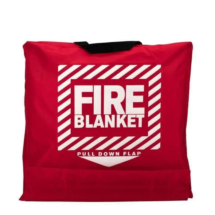 ACME - 62"X 80" Wool Fire Blanket In Hanging PouchWoolen Fire Blanket - Becker Safety and Supply