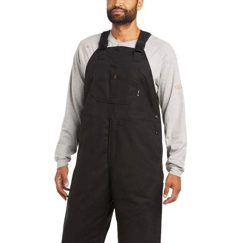 ARIAT - FR Insulated Overall 2.0 Bib, Black - Becker Safety and Supply