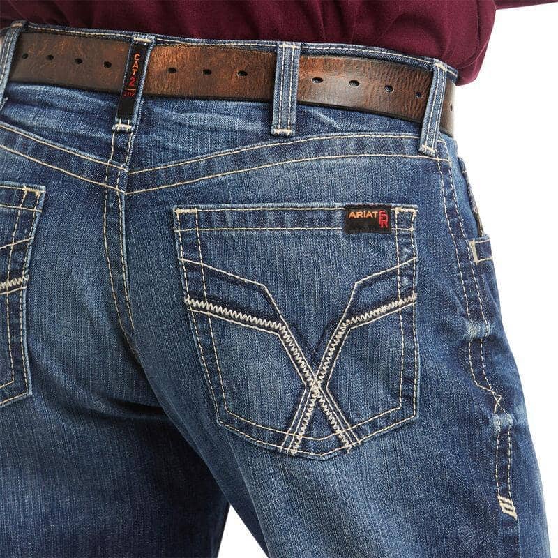 ARIAT - FR M3 DuraStretch Vortex Stackable Straight Jean Titanium - Becker Safety and Supply