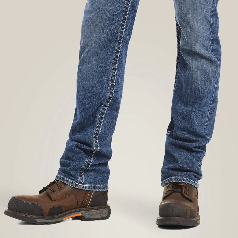ARIAT - FR M7 Slim DuraStretch Adkins Stackable Straight Leg Jean  Becker Safety and Supply