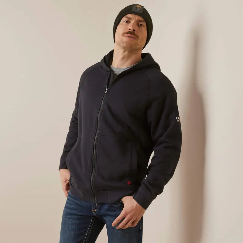 ARIAT - FR Rev Hoodie, Shock Fire Black  Becker Safety and Supply