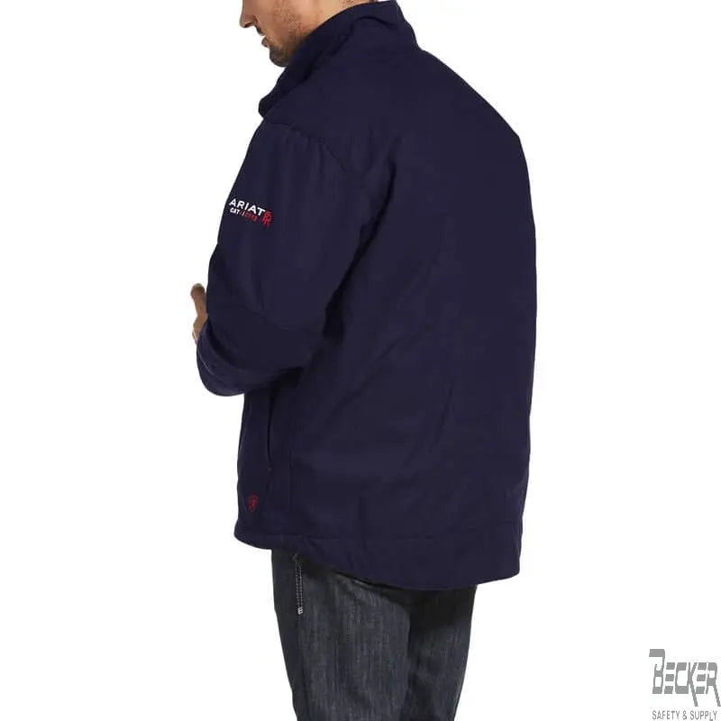 ARIAT - FR Workhorse Insulated Jacket, Navy - Becker Safety and Supply