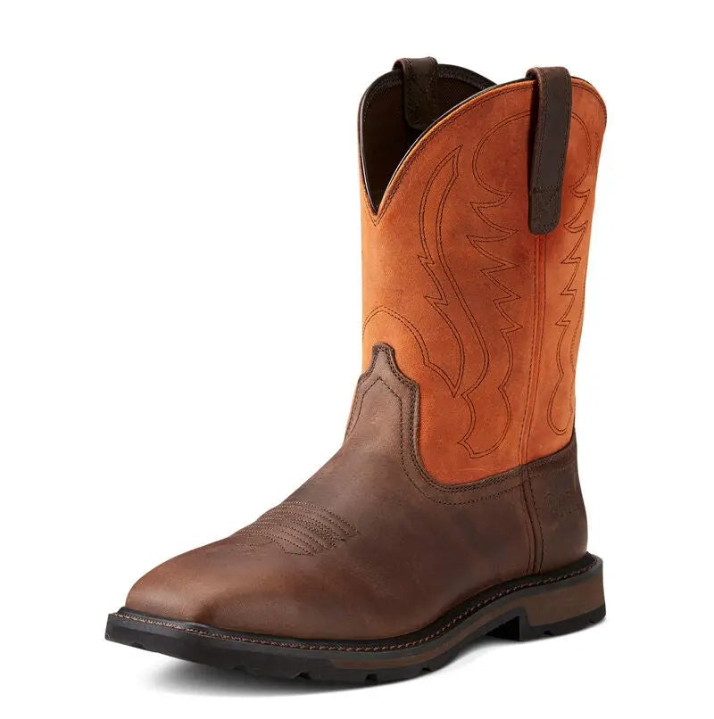 ARIAT Groundbreaker Steel Toe Work Boot, Lavoro Uomo, Marrone, 41 EU ARIAT Groundbreaker Steel Toe Work Boot, Lavoro Uomo, Marrone, 41 EU