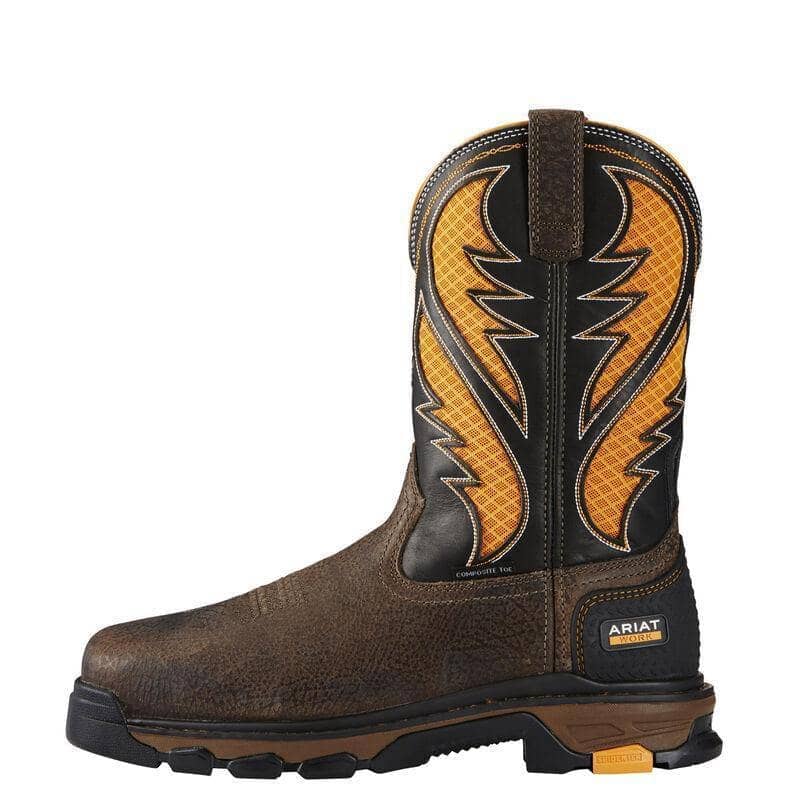 ARIAT - Intrepid VentTEK Composite Toe Work Boot, Cocoa Brown - Becker Safety and Supply