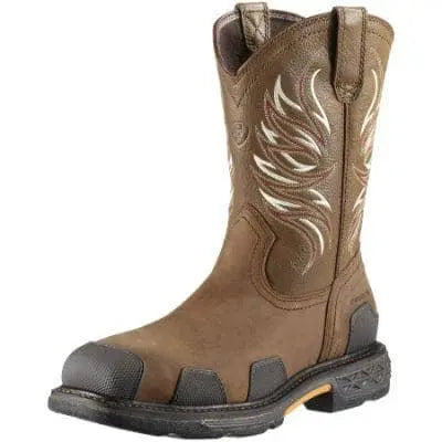 ARIAT - OverDrive Wide Square Toe Composite Toe Work Boot - Becker Safety and Supply