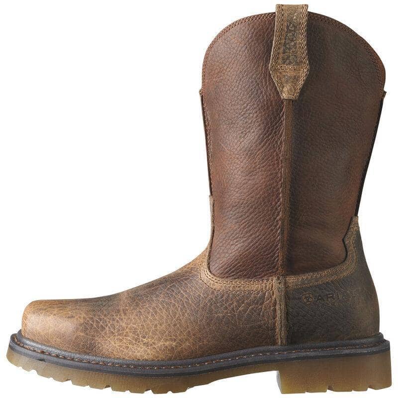 ARIAT - Rambler Work Steel Toe Work Boot, Earth - Becker Safety and Supply