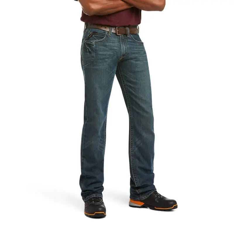 ARIAT - Rebar M5 Straight DuraStretch Edge Stackable Straight Leg Jean - Becker Safety and Supply