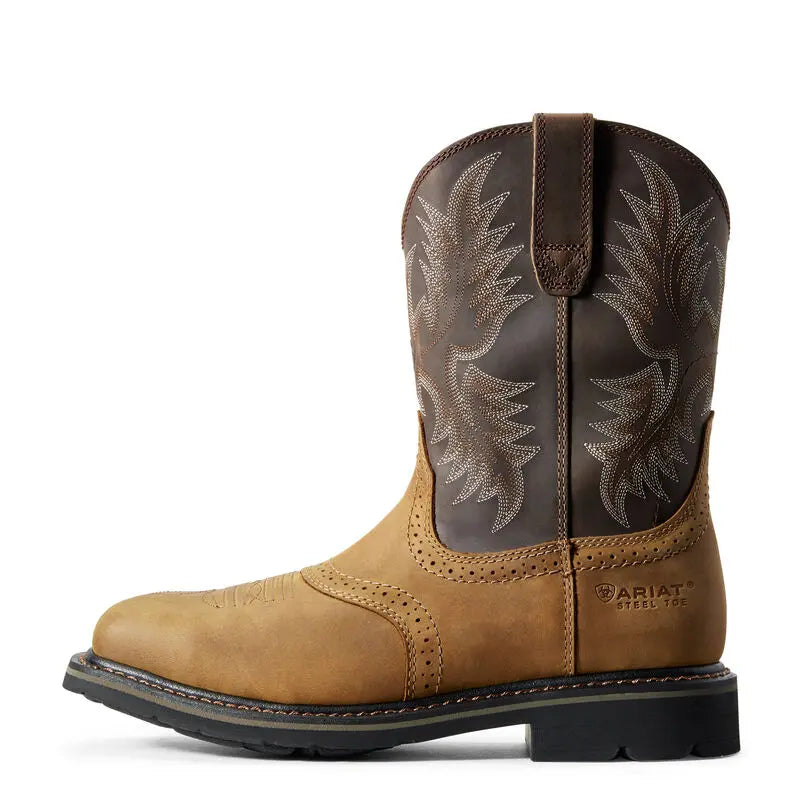 ARIAT - Sierra - Wide Square Steel Toe - Aged Bark - Becker Safety and Supply