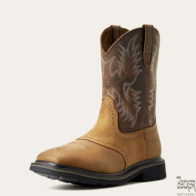 ARIAT - Sierra Wide Square Toe - Aged Bark - Becker Safety and Supply