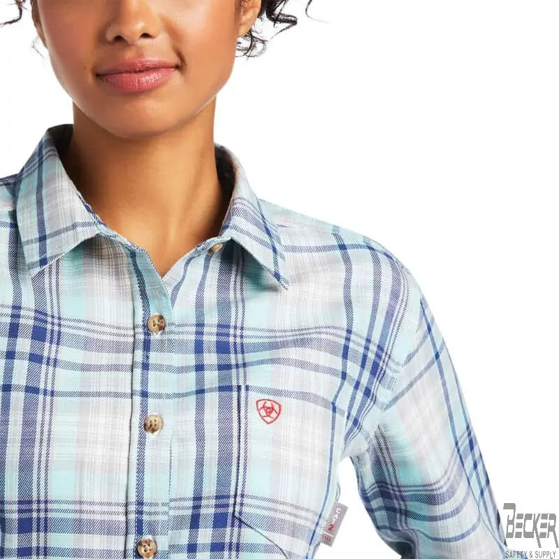 ARIAT - Women's, FR Sabine Logo Work Shirt - Becker Safety and Supply