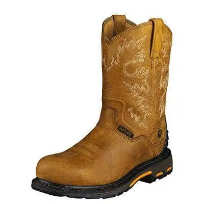 ARIAT - WorkHog RT Waterproof Composite Toe Work Boot, Rugged Bark - Becker Safety and Supply