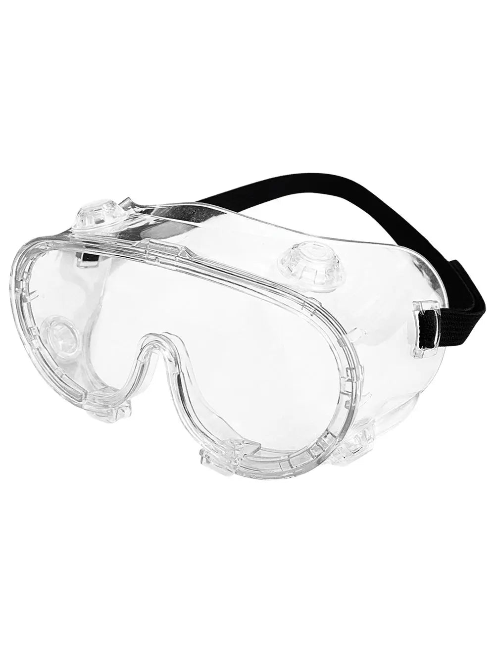 indirect vented goggles Bullhead Safety BH181 BG2 Indirect Vented Standard Chemical Splash Safety Goggle, Clear Lens, Clear PVC frame, D3 rated