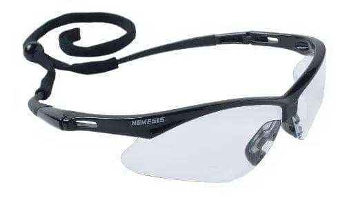 JACKSON SAFETY - Nemesis ANTI-FOG Clear Lens / Black Frame - Becker Safety and Supply