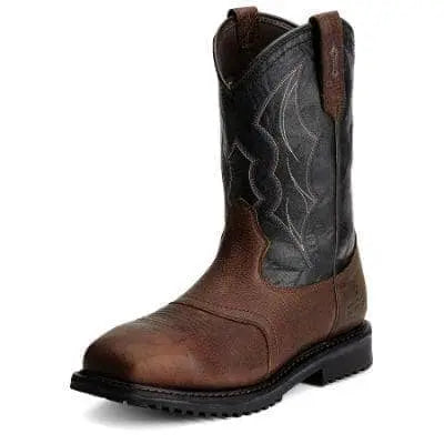 ARIAT - Rigtek Waterproof - Wide Square Composite Toe - Oiled Brn / Black - Becker Safety and Supply