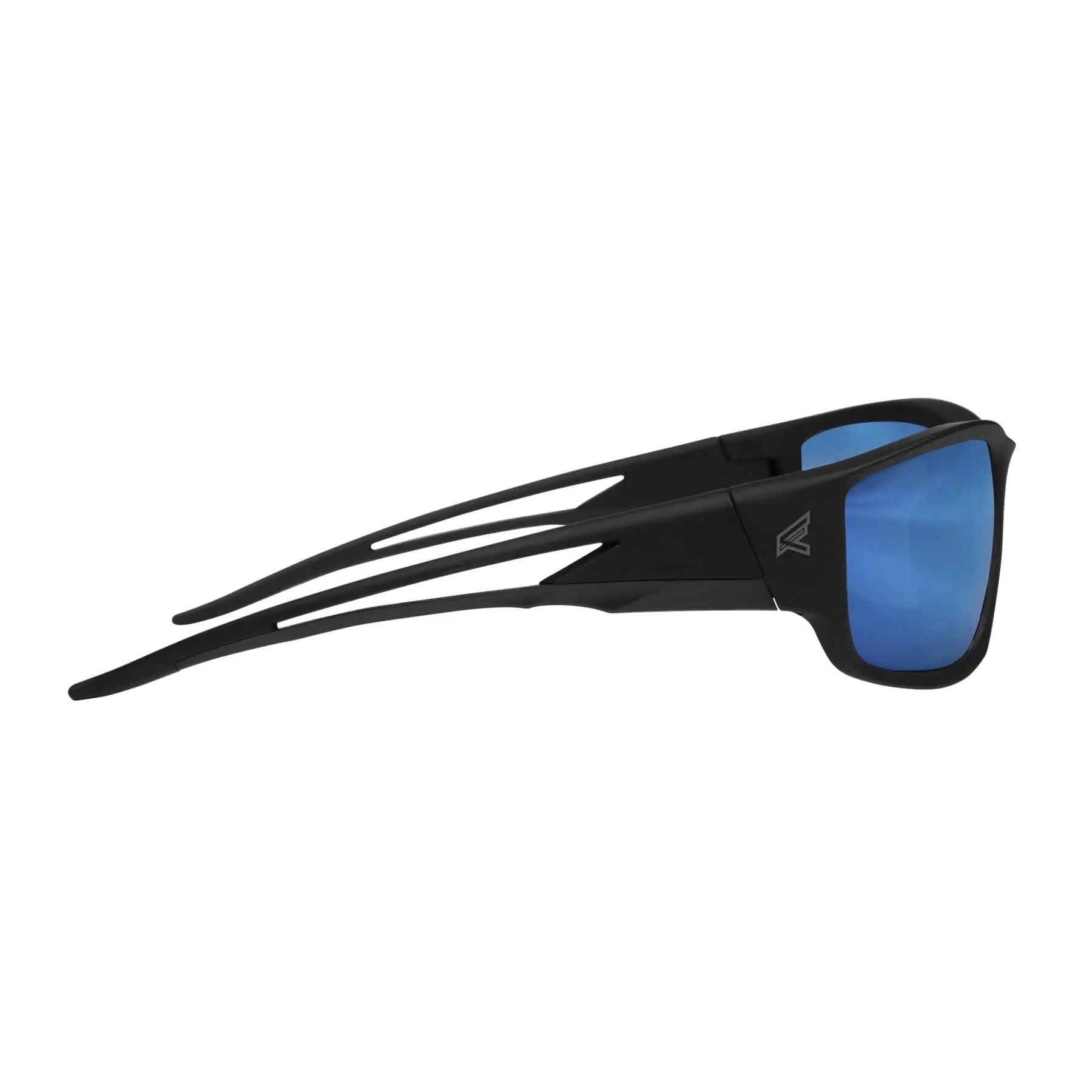 EDGE - Kazbek Polarized Safety Glasses, Aqua Precision/Black - Becker Safety and Supply