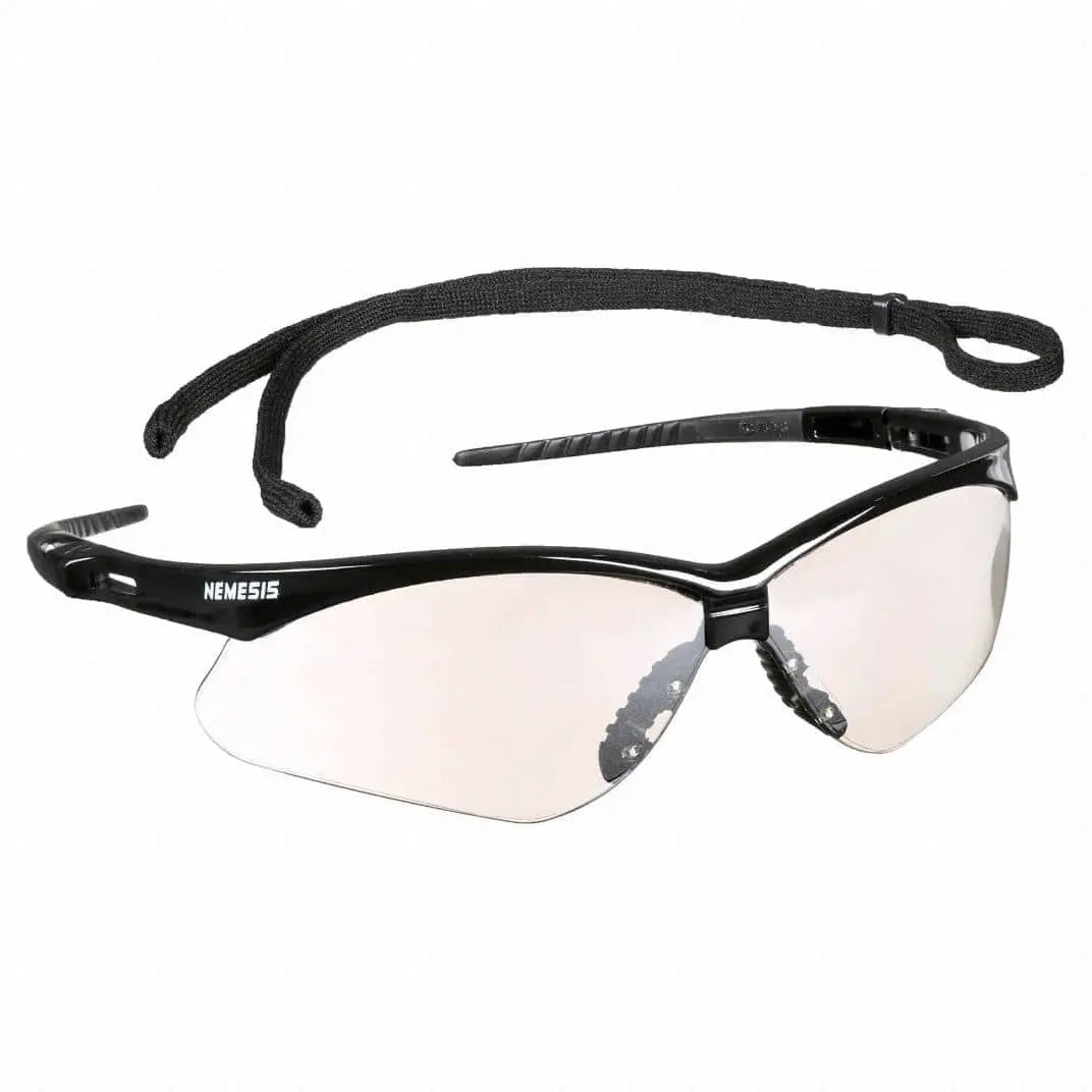 JACKSON SAFETY - V30 Nemesis Safety Eyewear, Indoor Outdoor/Black - Becker Safety and Supply