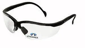 PYRAMEX - Venture II Readers 1.5 Diopter Safety Glasses, Clear/Black - Becker Safety and Supply