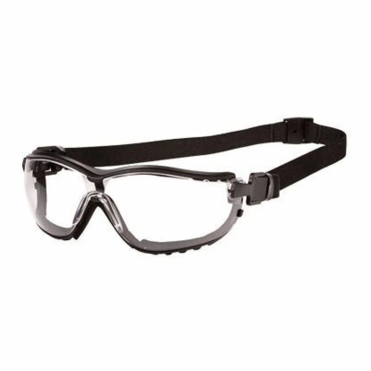 pyramex goggles Pyramex V2G Safety Glasses Black Frame Clear Anti-Fog Lens