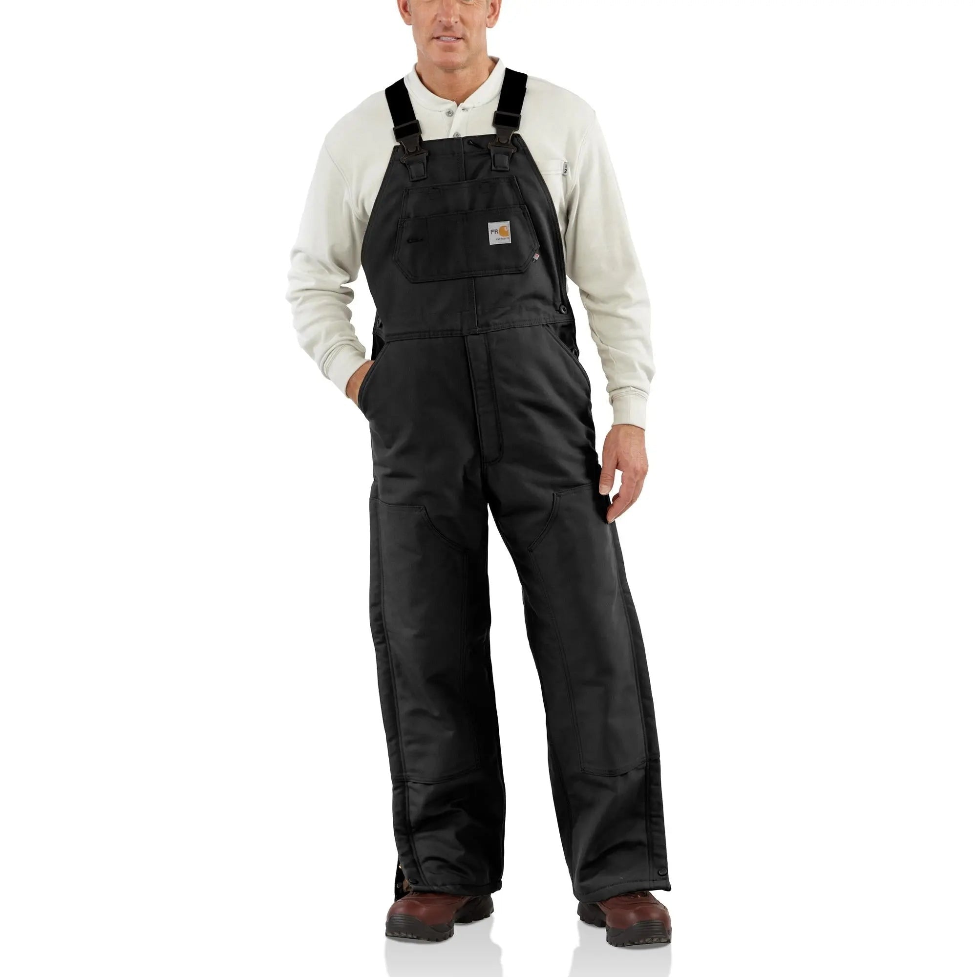 CARHARTT - FR Duck Bib Lined Overall - Becker Safety and Supply