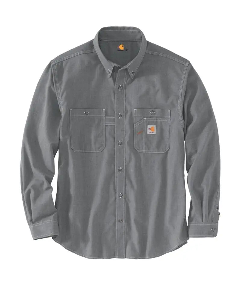 CARHARTT-Flame Resistant Force Loose Fit Lightweight Long-Sleeve Shirt  Becker Safety and Supply