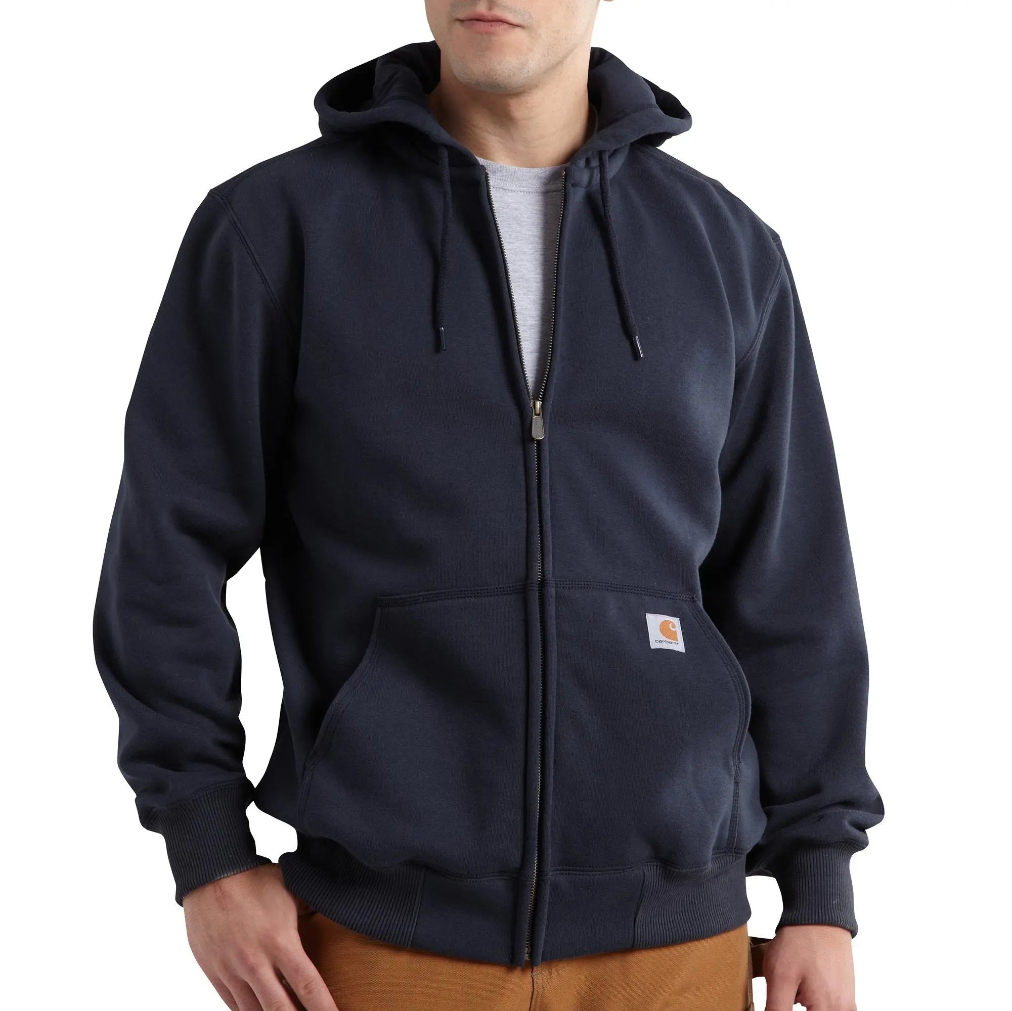 CARHARTT Loose fit Heavy Weight Full Zip Sweatshirt Becker Safety