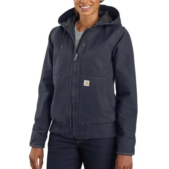 CARHARTT - Women's Loose Fit Washed Duck Insulated Active Jac - Becker Safety and Supply